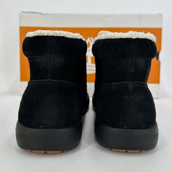 Timberland Men\'s Ashwood Park Warm-Lined Suede Chukka Boots sz 11 Black Lace-up main image 6